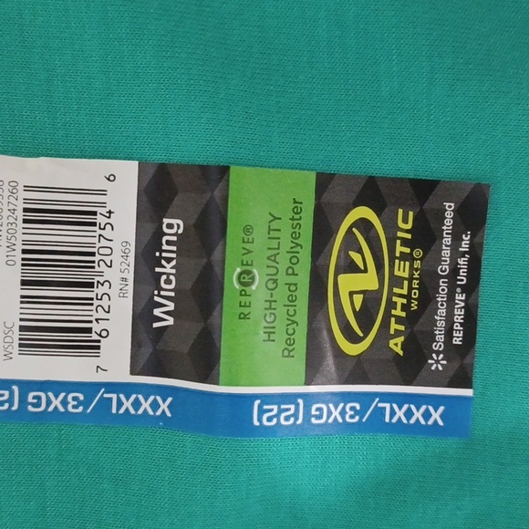 NWT green workout tank XXXL - Picture 6 of 7